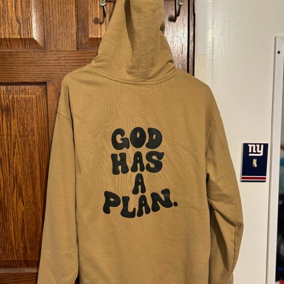 'Thank God' brand hoodie (New) (Large) - Picture 2 of 2